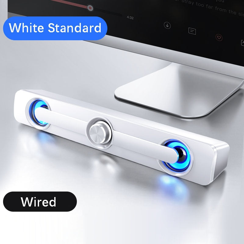 USB Wired Stereo Speaker Bar