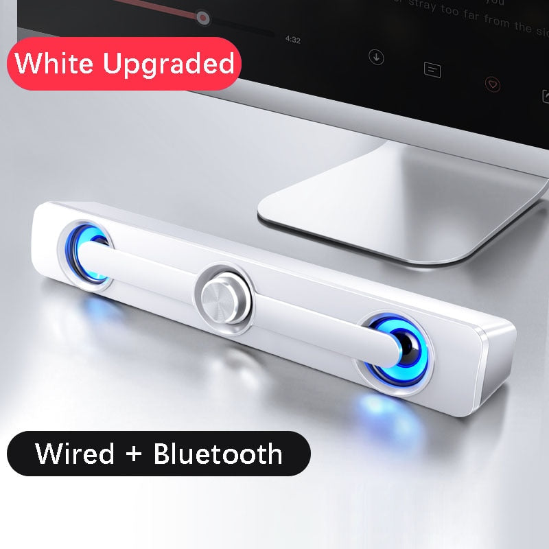 USB Wired Stereo Speaker Bar