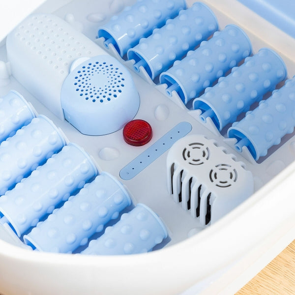 INKLAPBAAR VOETENBAD MET ROLLERS EN HYDROMASSAGE FOOTOPY